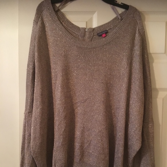 Vince Camino metallic dolman sleeve sweater - Picture 1 of 7